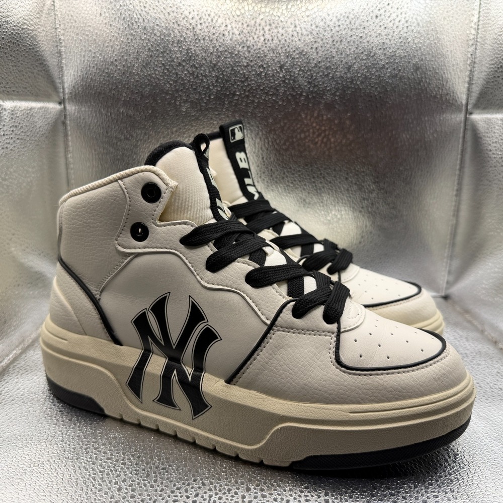 Size 8 MLB Chunky Liner New York Yankees Off‎ White Womens Sneakers 3ASXCB12N